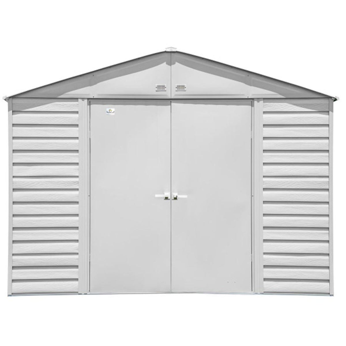 Arrow Select 10' x 12' Steel Storage Shed - Flute Gray