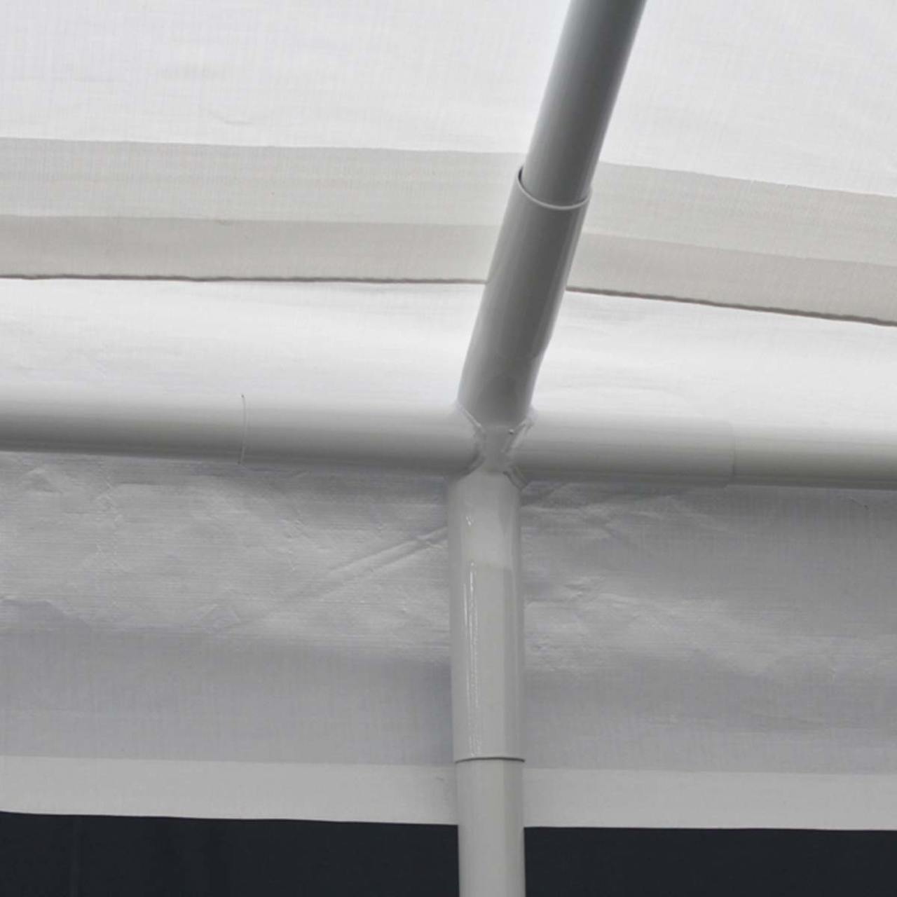King Canopy  12' x 20' 8-Leg White Universal Canopy