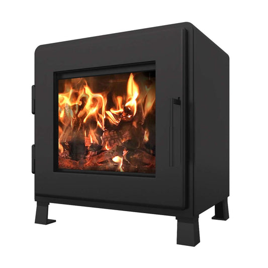 Nova Wood Burning Stove - Black