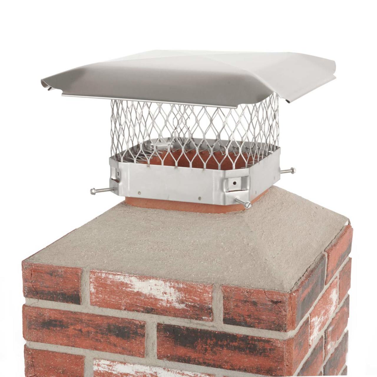 9" x 9" Hy-C Stainless Steel Chimney Cap