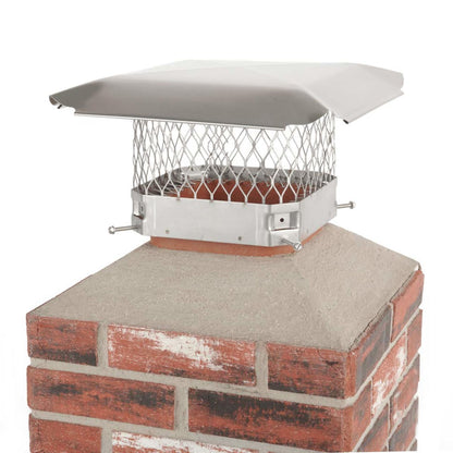 9" x 9" Hy-C Stainless Steel Chimney Cap