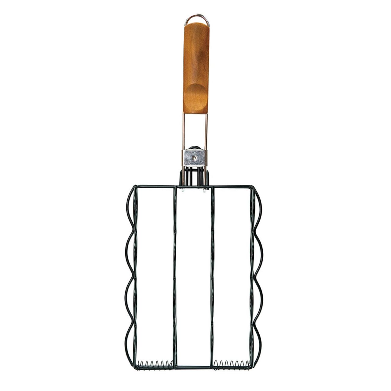 Non-Stick Corn Grill Basket With Folding Handle