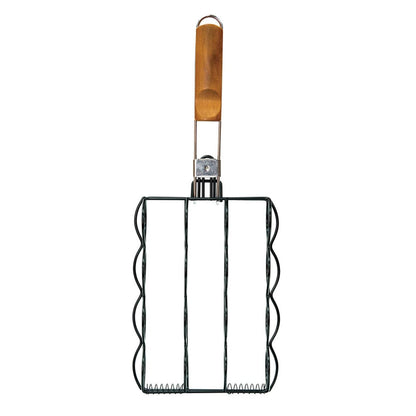 Non-Stick Corn Grill Basket With Folding Handle