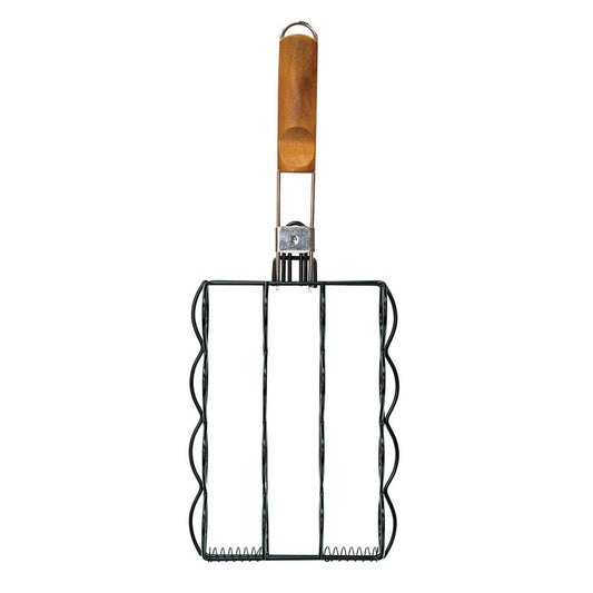 Non-Stick Corn Grill Basket With Folding Handle