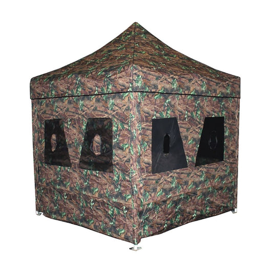 8' X 8' Hunting Blind  & Instant Pop Up Tent - Camo
