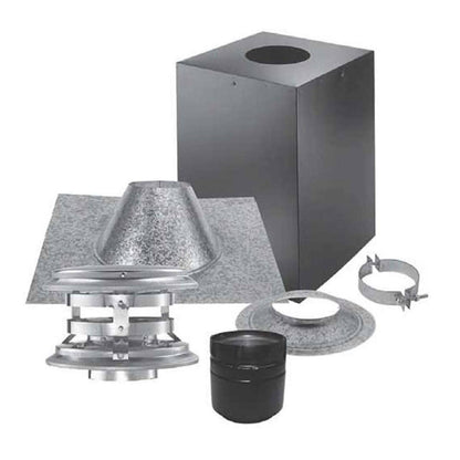 3" PelletVent Pro Cathedral Ceiling Vertical Kit - 3PVP-KVB
