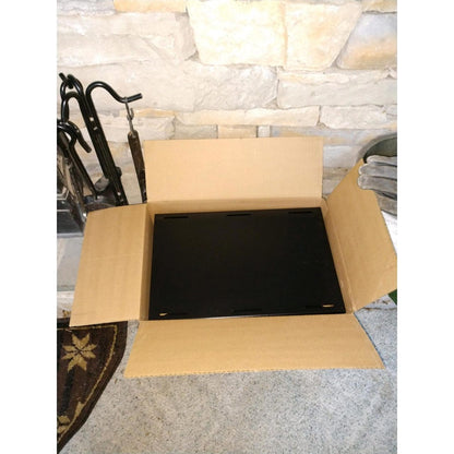 LogOx Black Hearth Bin Firewood Rack