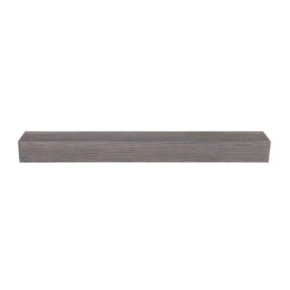 72" Zachary Non-Combustible Fireplace Shelf by Pearl Mantels - Natural Wood Look w/ Little River Finish