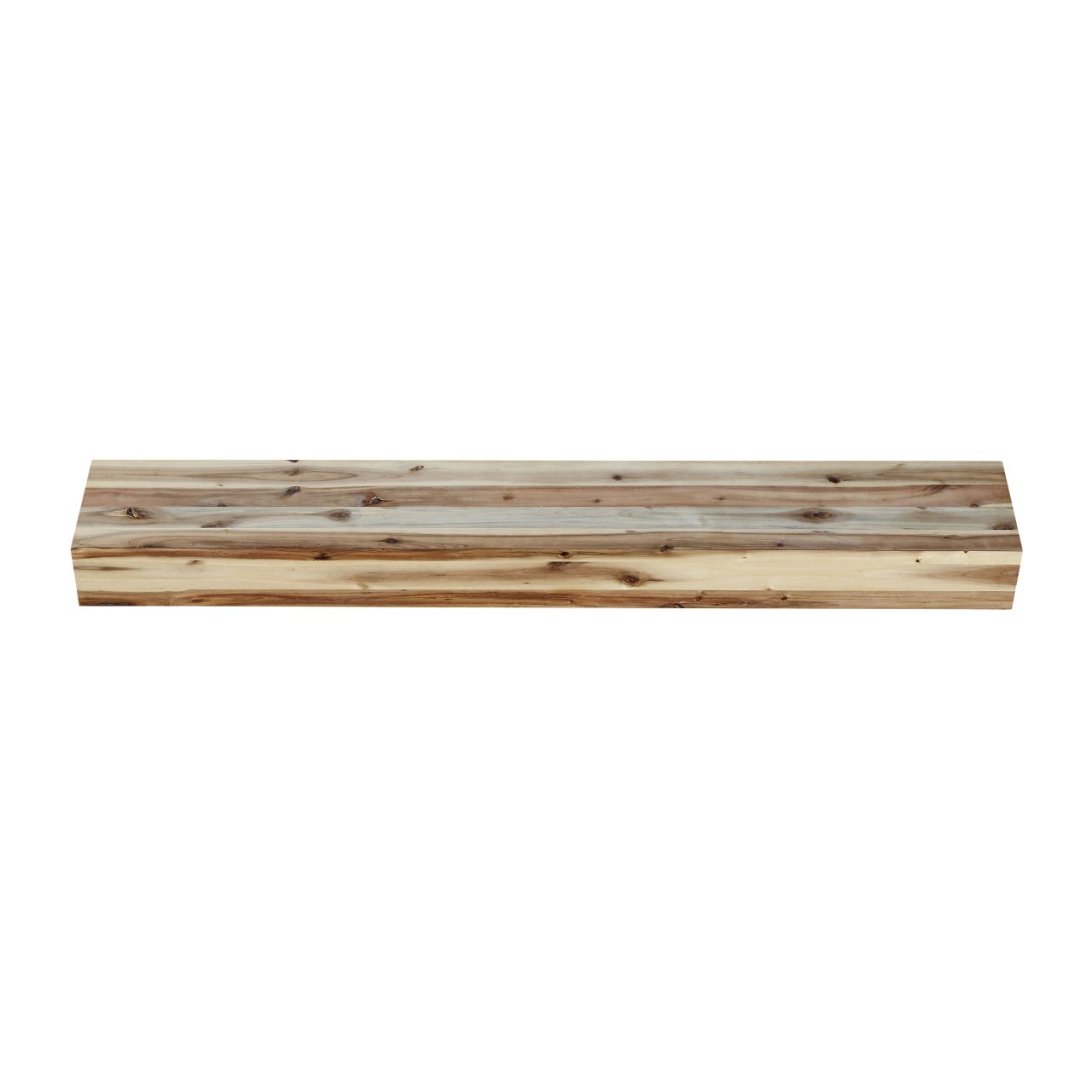 48" Acacia Fireplace Shelf by Pearl Mantels - Natural Finish