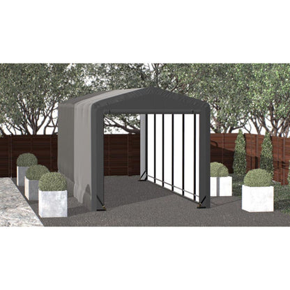 ShelterTube 10' x 27' x 10'  Wind & Snow-Load Rated Garage - Gray
