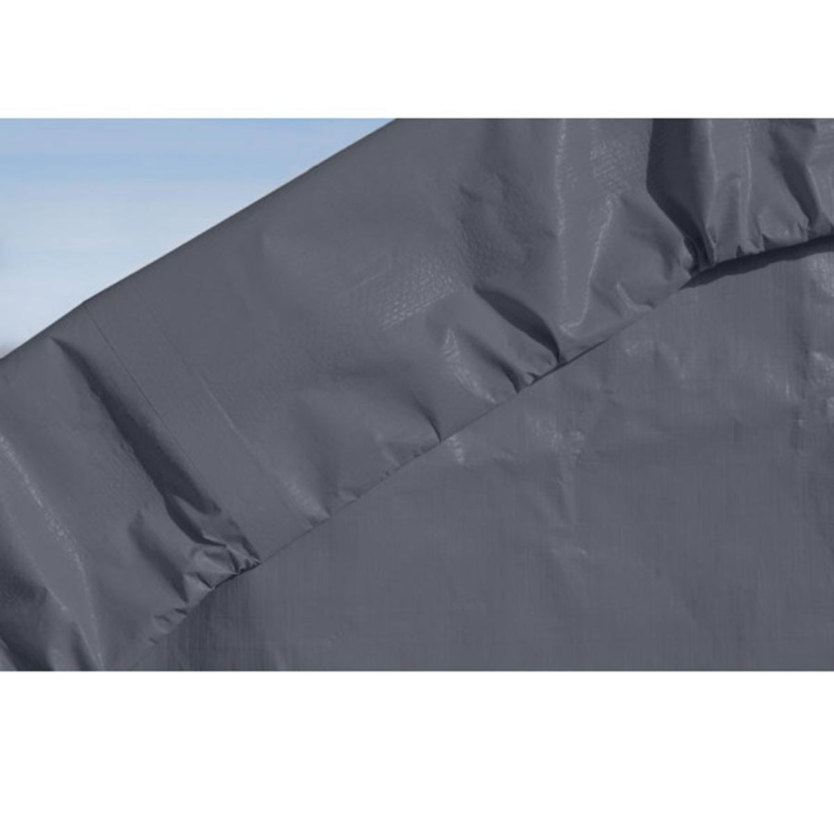 ShelterCoat 28' x 20' Garage With Peak Roof - Gray