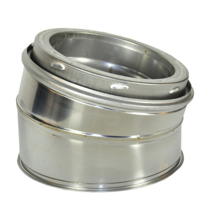 6" Shasta Vent 15 Degree Elbow Kit