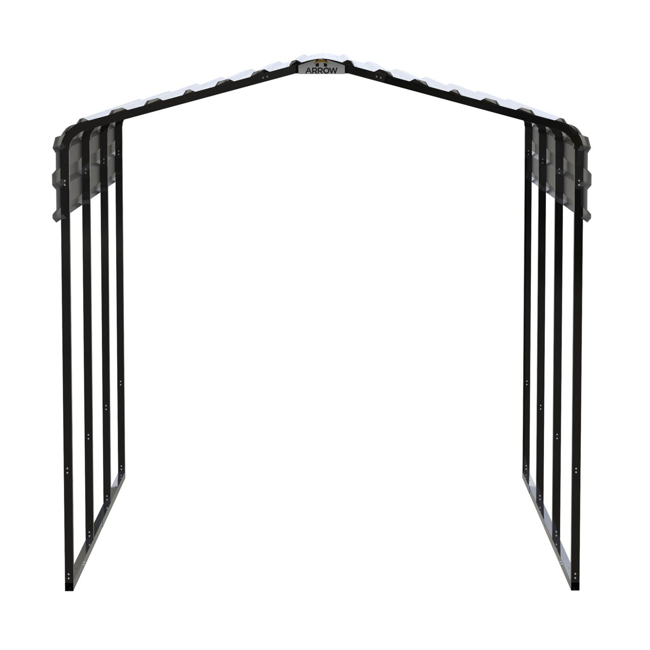 Arrow 10' x 15' x 9' Carport - Eggshell