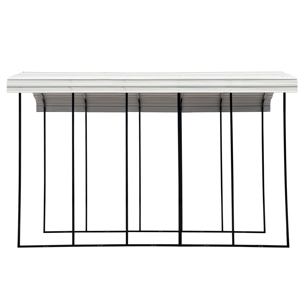 Arrow 14' x 24' x 14' Carport - Eggshell