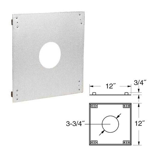 3" PelletVent Pro House Shield - 3PVP-HS