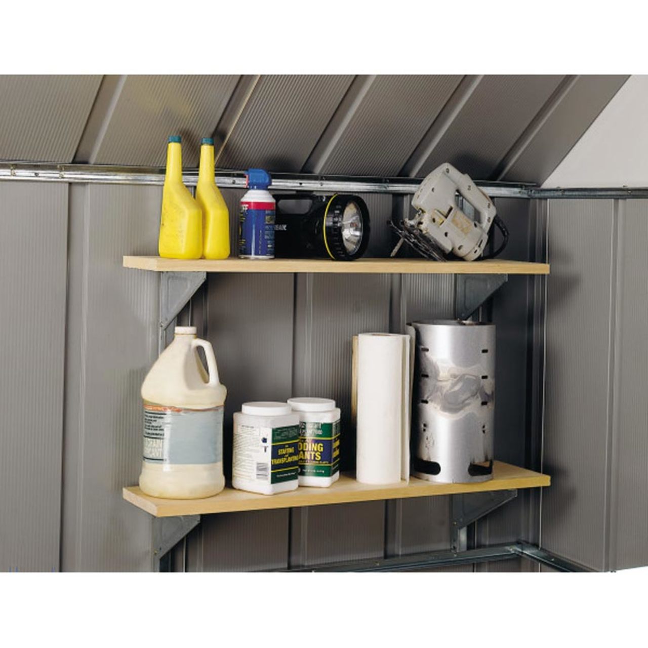 Shelf Kit - Hanger and Silver Brackets