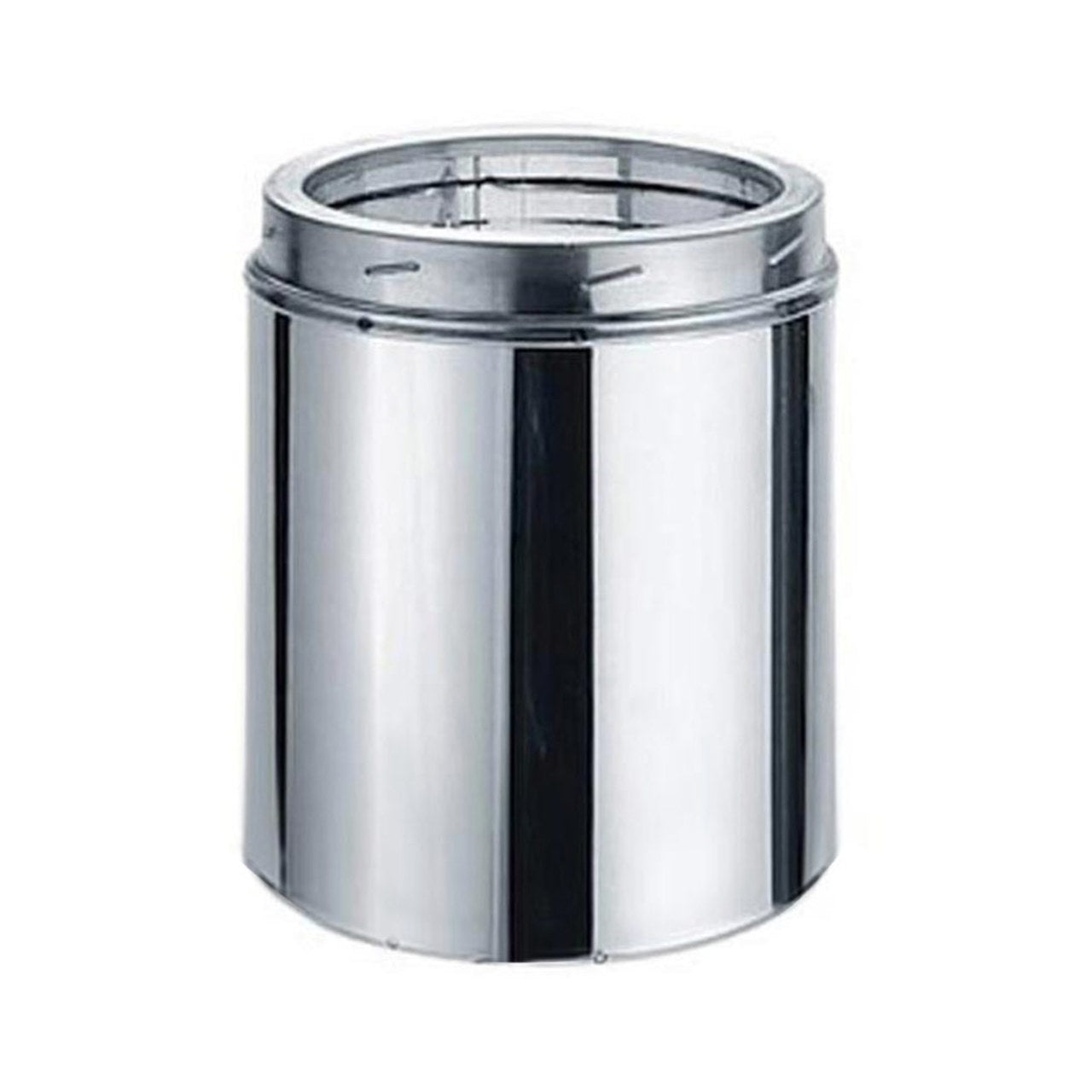 7" x 12" DuraTech Stainless Steel Chimney Pipe - 7DT-12SS