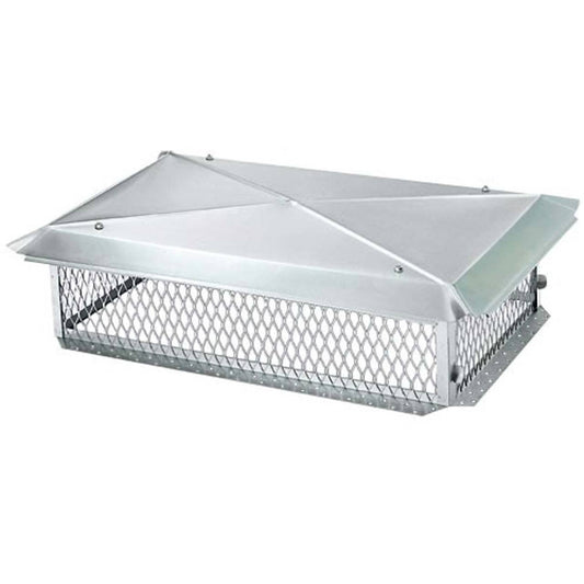 10" x 14" Stainless Steel Multi-Flue Chimney Cap