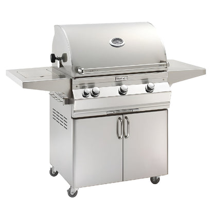 FireMagic A660s Aurora 30" Portable Grill with Flush Mounted Single Side Burner and Infrared Burner, NG - A660S7LAN62