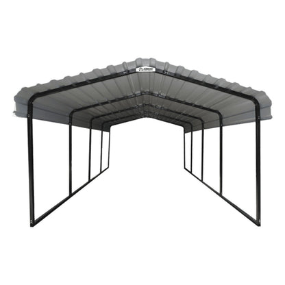 Arrow Carport 12 x 20 x 7 Ft. - Eggshell