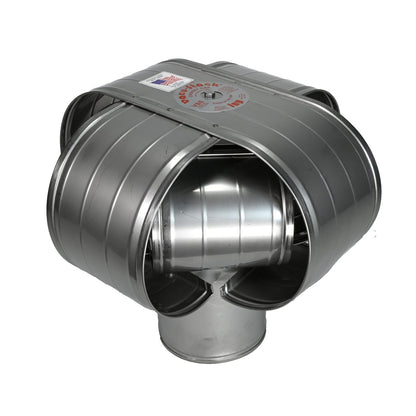 6" Stainless Vacu-Stack Chimney Cap for Class A Chimney Pipe
