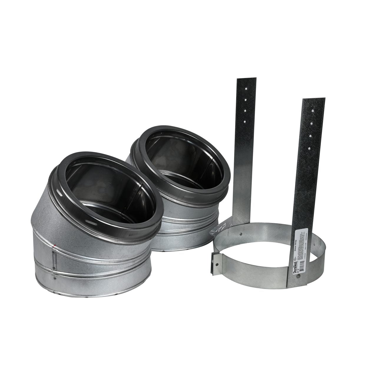 8" DuraTech 30 Degree Galvanized Elbow Kit - 8DT-E30K