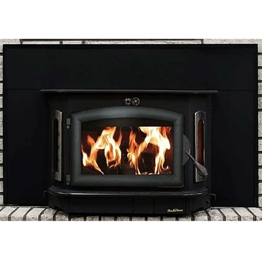 Wood Stove with Black Door - Model 91