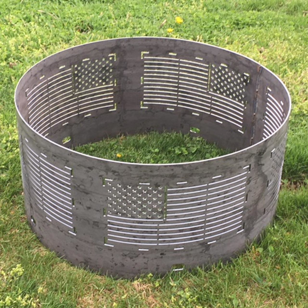 30" Wood Burning Firepit Rings - Multiple Design Options