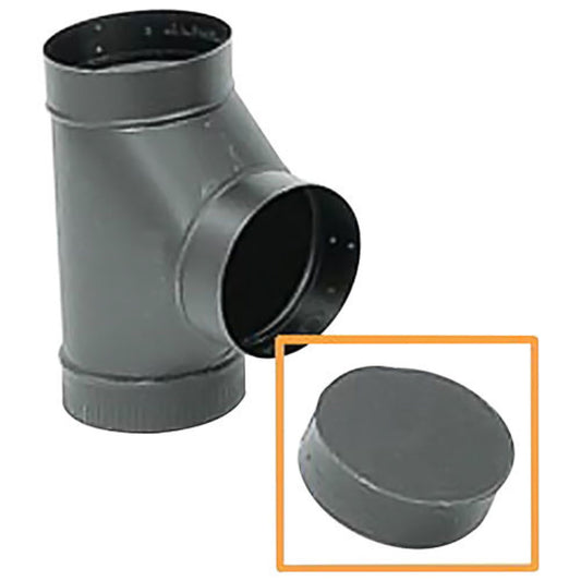 8" 24-Ga. Snap-Lock Black Tee Cover