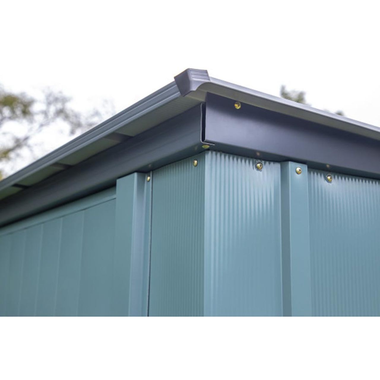 Spacemaker 4' x 3' Patio Shed - Juniper Berry