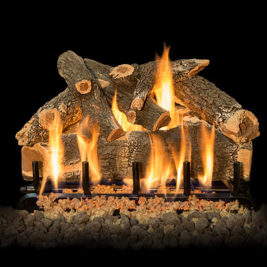 Grand Canyon 24" Arizona Weathered Oak Gas Log Set - Vented