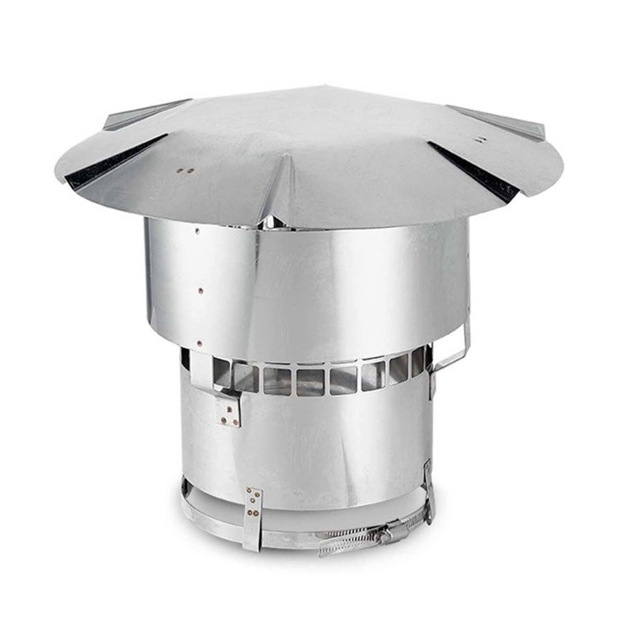 4" x 35' Lifetime Chimney Smooth-Wall Liner Kit with Tee