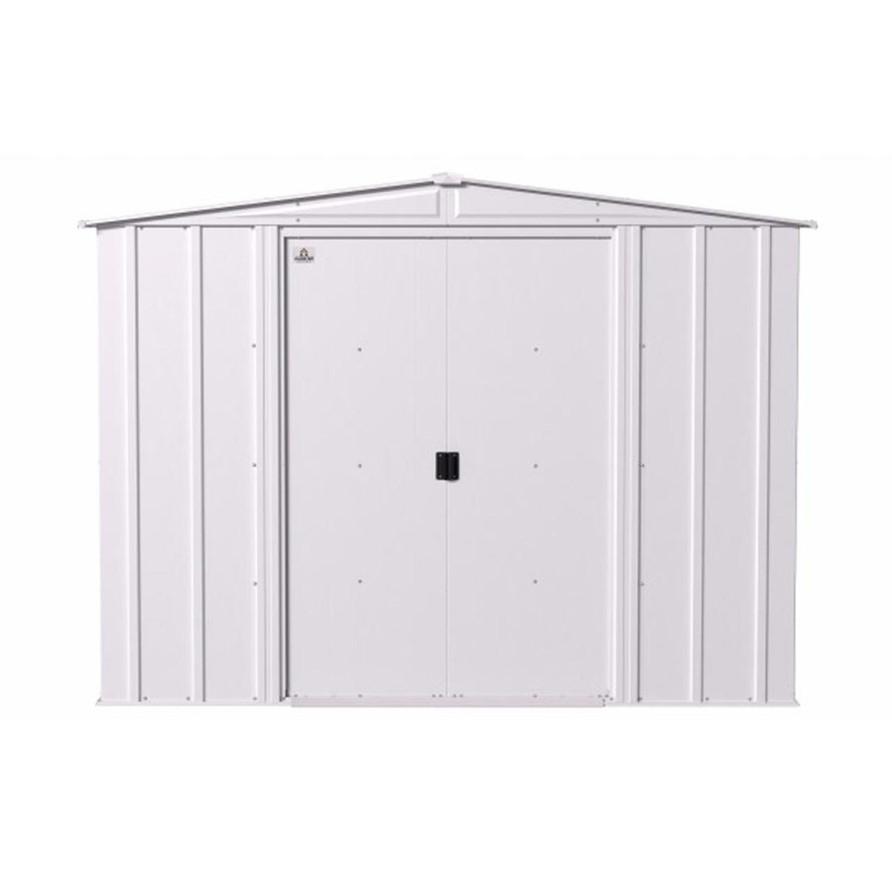 Arrow Classic Steel Storage Shed 8' x 8' Flute Gray