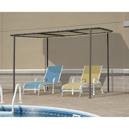 Solano 10' x 6' Gazebo Canopy - Tan