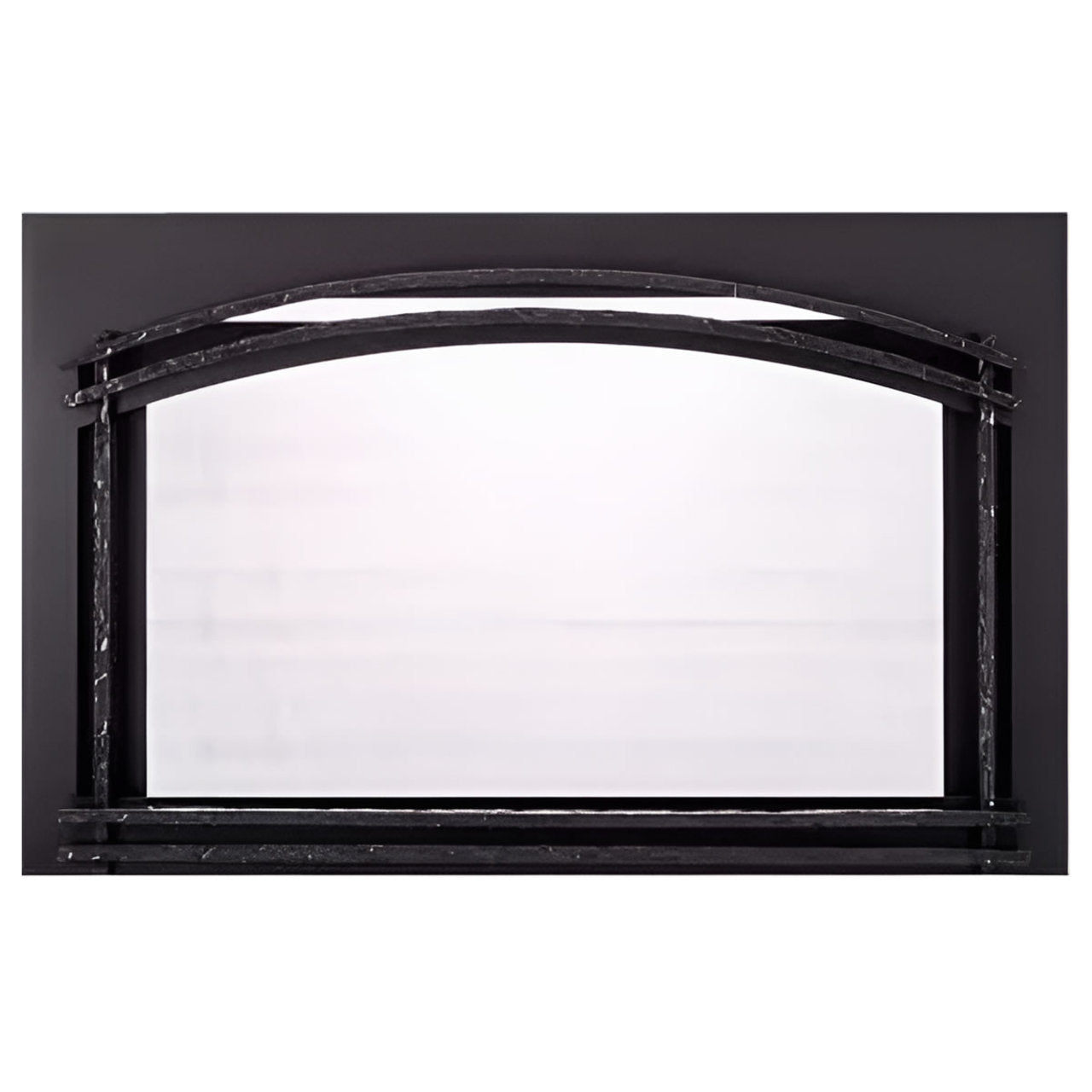 Majestic Forged Arch 25" Screen Front - Black - FA-TRI25-BK