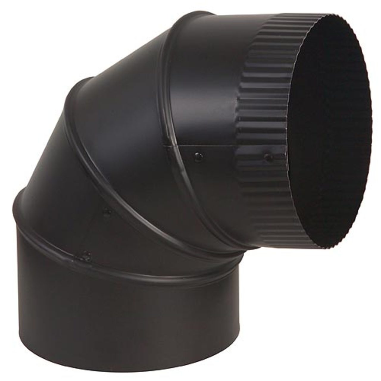8" 24-Ga. Snap-Lock 90 Degree Adjustable Elbow
