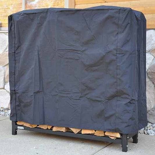 48" Black Cover for Expandable Firewood Rack