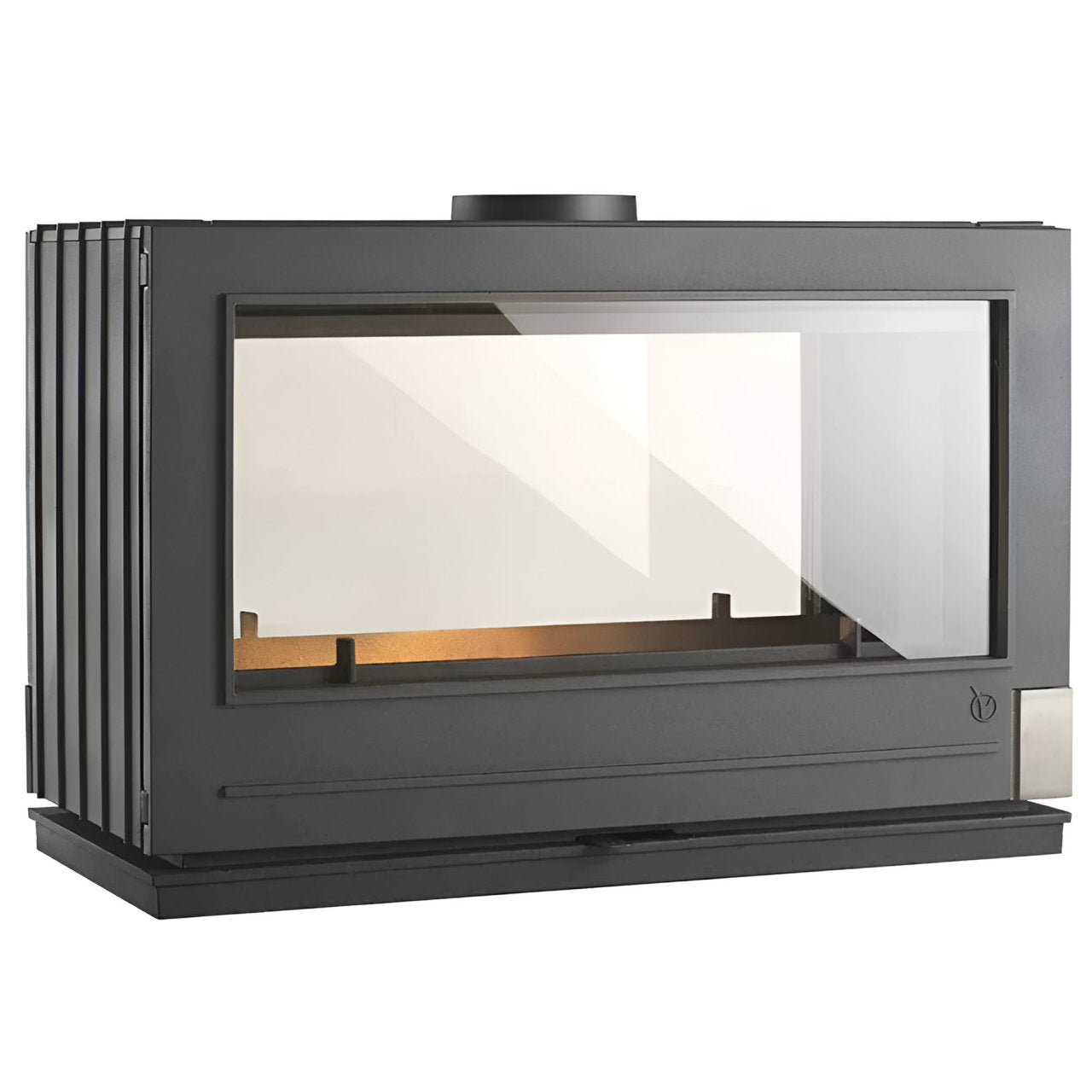 Invicta Aaron 36" Cast Iron Wood Burning Stove - 6129-04