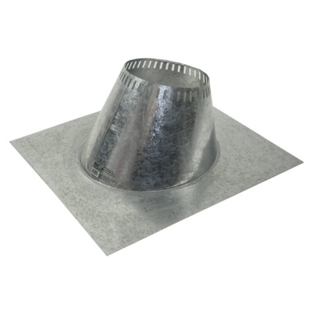Shasta Vent 6 Inch Ventilated Roof Flashing - 6 Pitch