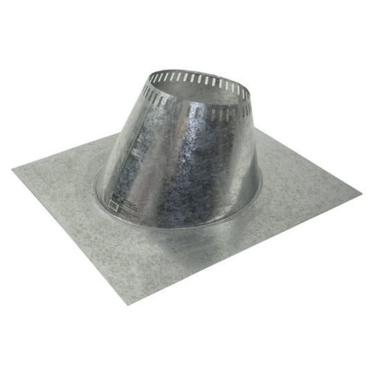 Shasta Vent 6 Inch Ventilated Roof Flashing - 6 Pitch