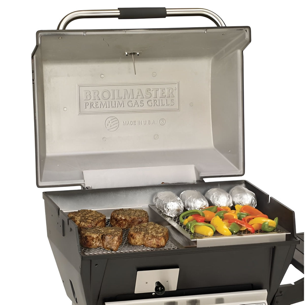 Broilmaster Slow Cooker Gas Grill Package - LP - Q3PK1