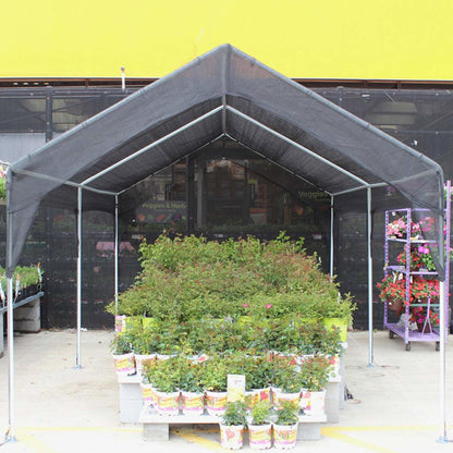 King Canopy  10' x 20' Black Garden Shade Canopy