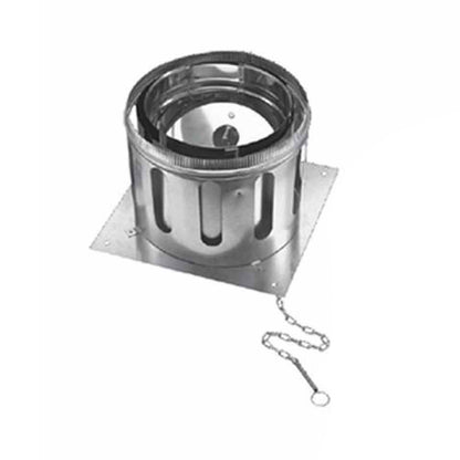 14" DuraChimney II Anchor Plate with Damper - 14DCA-APD