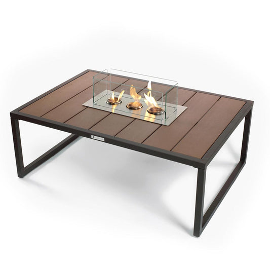 Nero Gel Fuel 30" Fire Table - Espresso