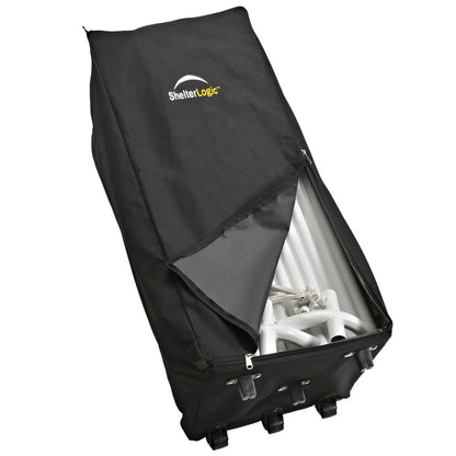 STORE-IT Black Canopy Rolling Storage Bag for 10 x 20 Canopy - Canopy sold separately.