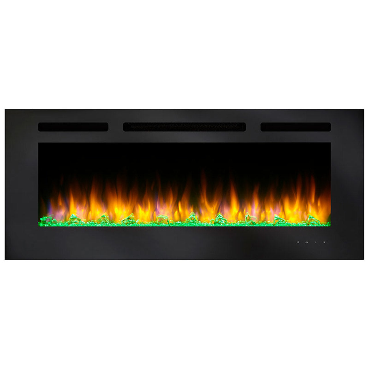 SimpliFire 60" Allusion Recessed Linear Electric Fireplace - SF-ALL60-BK