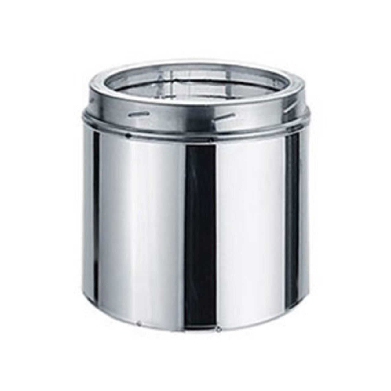 8" x 9" DuraTech Stainless Steel Chimney Pipe - 8DT-09SS