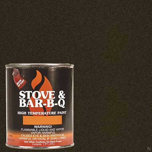 Stove & Bar-B-Q High Temperature Paint - Goldenfire Brown - 16 oz