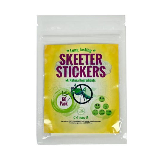 Skeeter Stickers Mosquito Repellent Camping Essentials Bundle - 3 Pack