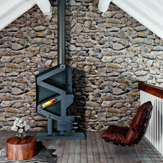 US Stove 2,000 Sq Ft Gravity Fed Non-Electric Pellet Stove - GW1949